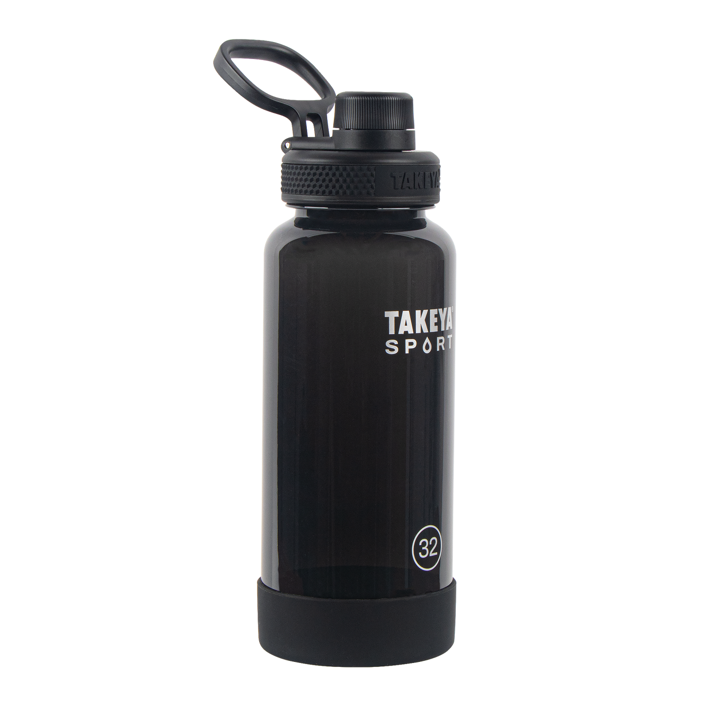tritan-sport-water-bottle-with-spout-lid-m2 51829-TKS-Tritan-Spout-32-GrandSlamBlack-frontangle.png