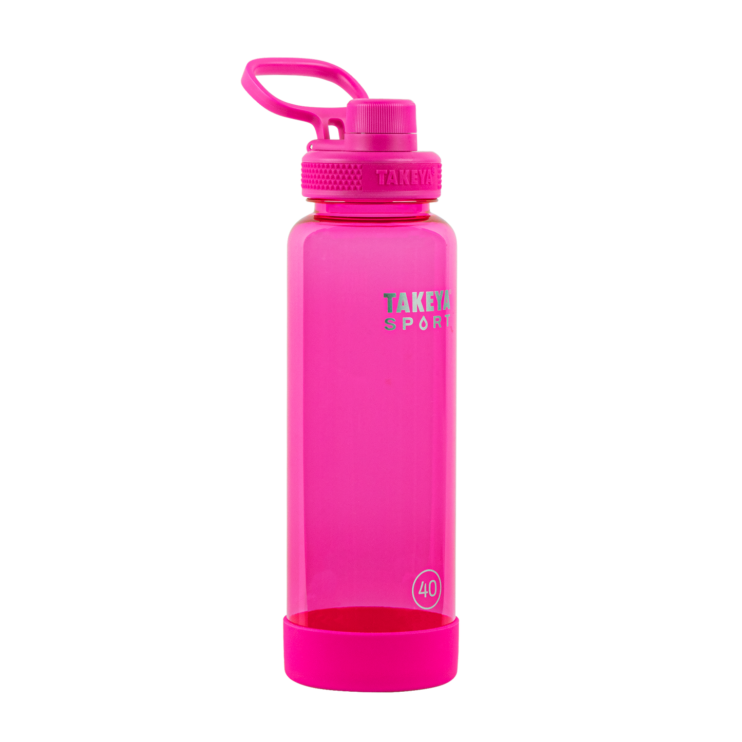 tritan-sport-water-bottle-with-spout-lid-m2 52030-TKS-Tritan-Spout-40-PinkSweep-frontangle.png